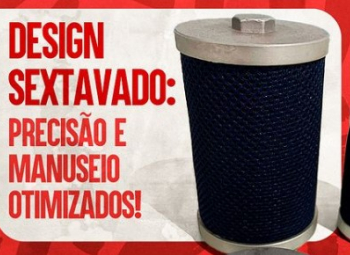 DESIGN SEXTAVADO: Precisão e manuseio otimizados!